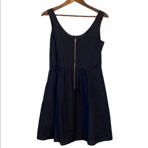 NWT Vineyard Vines black textured a-line style sleeveless mini dress size 4